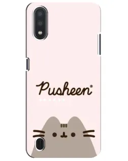 Чехол для Samsung Galaxy M01 Core (A013F) с картинкой «Pusheen логотип» Чехол для Samsung Galaxy M01 Core (A013F) с картинкой «Pusheen логотип»