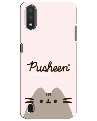 Чехол для Samsung Galaxy M01 Core (A013F) с картинкой «Pusheen логотип» Чехол для Samsung Galaxy M01 Core (A013F) с картинкой «Pusheen логотип»