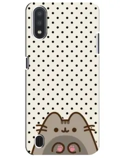 Чехол для Samsung Galaxy M01 Core (A013F) с картинкой «Пушин в горошек» Чехол для Samsung Galaxy M01 Core (A013F) с картинкой «Пушин в горошек»