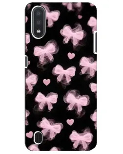 Чехол для Samsung Galaxy M01 Core (A013F) с картинкой «Геометрия банта»