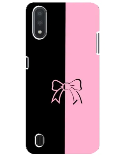 Чехол для Samsung Galaxy M01 Core (A013F) с картинкой «Половинки банта» Чехол для Samsung Galaxy M01 Core (A013F) с картинкой «Половинки банта»