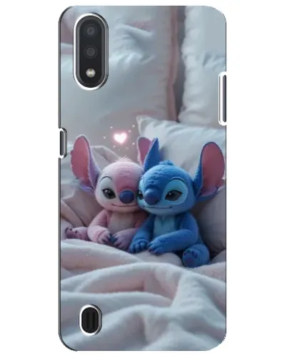 Чехол для Samsung Galaxy M01 Core (A013F) с картинкой «Плюшевые Стич Ангел» Чехол для Samsung Galaxy M01 Core (A013F) с картинкой «Плюшевые Стич Ангел»