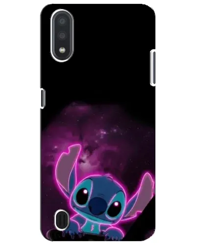 Чехол для Samsung Galaxy M01 Core (A013F) с картинкой «Неоновый Stitch» Чехол для Samsung Galaxy M01 Core (A013F) с картинкой «Неоновый Stitch»