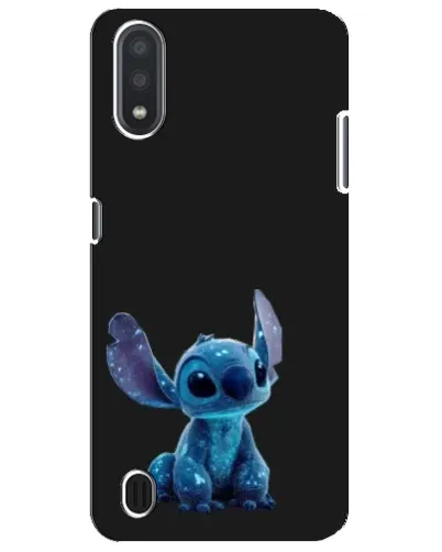 Чехол для Samsung Galaxy M01 Core (A013F) с картинкой «Стич на черном» Чехол для Samsung Galaxy M01 Core (A013F) с картинкой «Стич на черном»