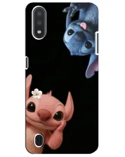 Чехол для Samsung Galaxy M01 Core (A013F) с картинкой «Фиолетовый туман роз»