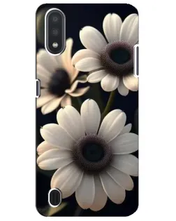 Чехол для Samsung Galaxy M01 Core (A013F) с картинкой «Белые маргаритки макро» Чехол для Samsung Galaxy M01 Core (A013F) с картинкой «Белые маргаритки макро»