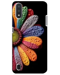 Чехол для Samsung Galaxy M01 Core (A013F) с картинкой «Радужный цветок» Чехол для Samsung Galaxy M01 Core (A013F) с картинкой «Радужный цветок»