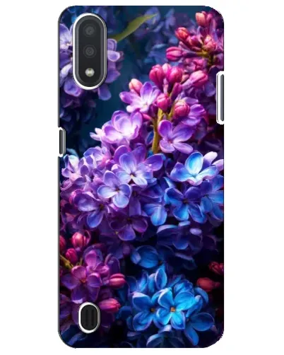 Чехол для Samsung Galaxy M01 Core (A013F) с картинкой «Сиреневый цвет»