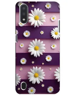 Чехол для Samsung Galaxy M01 Core (A013F) с картинкой «Ромашки на фиолетовом» Чехол для Samsung Galaxy M01 Core (A013F) с картинкой «Ромашки на фиолетовом»