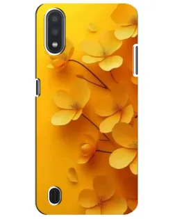 Чехол для Samsung Galaxy M01 Core (A013F) с картинкой «Золотые лепестки» Чехол для Samsung Galaxy M01 Core (A013F) с картинкой «Золотые лепестки»