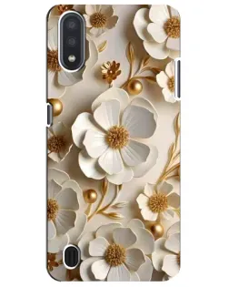 Чехол для Samsung Galaxy M01 Core (A013F) с картинкой «Белие бумажние цвети» Чехол для Samsung Galaxy M01 Core (A013F) с картинкой «Белие бумажние цвети»
