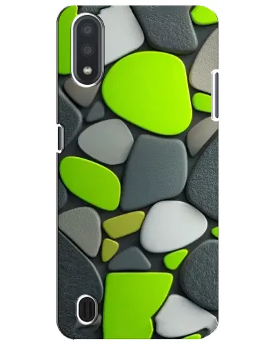 Чехол для Samsung Galaxy M01 Core (A013F) с картинкой «Яркая неоновая галька» Чехол для Samsung Galaxy M01 Core (A013F) с картинкой «Яркая неоновая галька»