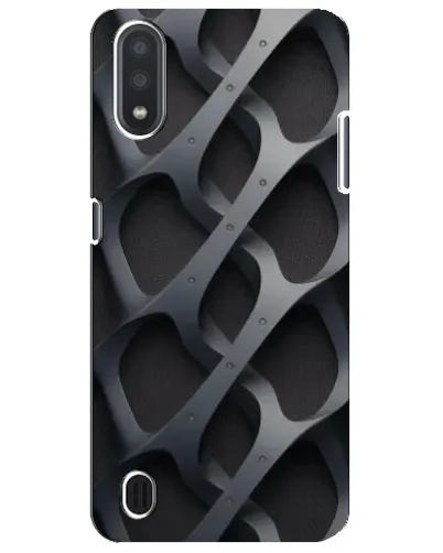 Чехол для Samsung Galaxy M01 Core (A013F) с картинкой «Объемное серое плетение» Чехол для Samsung Galaxy M01 Core (A013F) с картинкой «Объемное серое плетение»