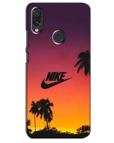 Чехол для Samsung Galaxy M01s с картинкой «Nike на закате солнца»