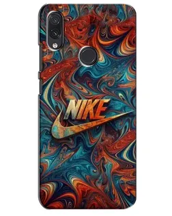 Чехол для Samsung Galaxy M01s с картинкой «Nike в абстракции»