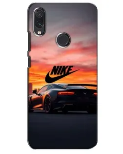 Чехол для Samsung Galaxy M01s с картинкой «Nike и суперкар»