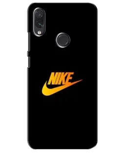 Чехол для Samsung Galaxy M01s с картинкой «Золотой логотип Nike»