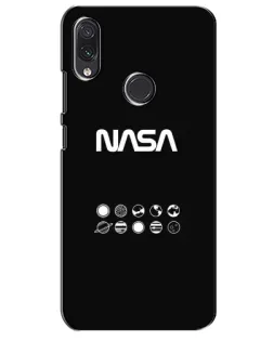 Чехол для Samsung Galaxy M01s с картинкой «NASA — технический принт» Чехол для Samsung Galaxy M01s с картинкой «NASA — технический принт»