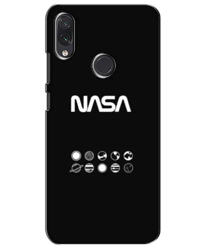 Чехол для Samsung Galaxy M01s с картинкой «NASA — технический принт»