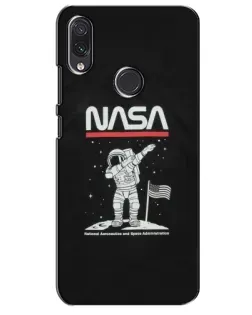 Чехол для Samsung Galaxy M01s с картинкой «NASA — шагаем по Луне» Чехол для Samsung Galaxy M01s с картинкой «NASA — шагаем по Луне»