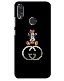Чехол для Samsung Galaxy M01s с картинкой «Минни Маус на лого» Чехол для Samsung Galaxy M01s с картинкой «Минни Маус на лого»