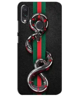Чехол для Samsung Galaxy M01s с картинкой «Gucci — змея на полосе» Чехол для Samsung Galaxy M01s с картинкой «Gucci — змея на полосе»