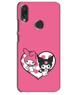 Чехол для Samsung Galaxy M01s с картинкой «Kuromi и My Melody»