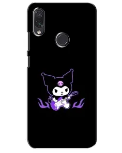 Чехол для Samsung Galaxy M01s с картинкой «Электрическая Kuromi»