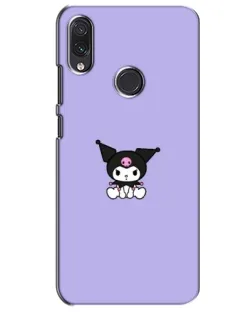 Чехол для Samsung Galaxy M01s с картинкой «Kuromi — фиолетовый минимализм»
