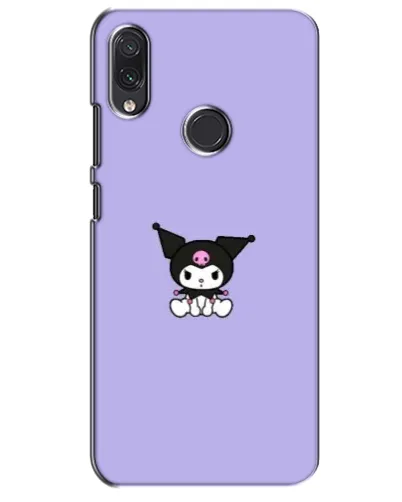 Чехол для Samsung Galaxy M01s с картинкой «Kuromi — фиолетовый минимализм»