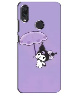 Чехол для Samsung Galaxy M01s с картинкой «Kuromi с зонтиком»