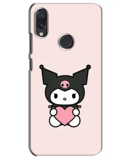 Чехол для Samsung Galaxy M01s с картинкой «Kuromi и сердце»