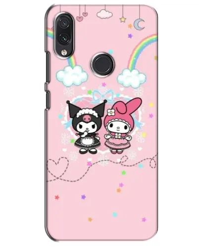 Чехол для Samsung Galaxy M01s с картинкой «My Melody и Kuromi»