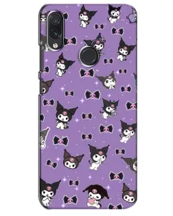 Чехол для Samsung Galaxy M01s с картинкой «Kuromi — паттерн»