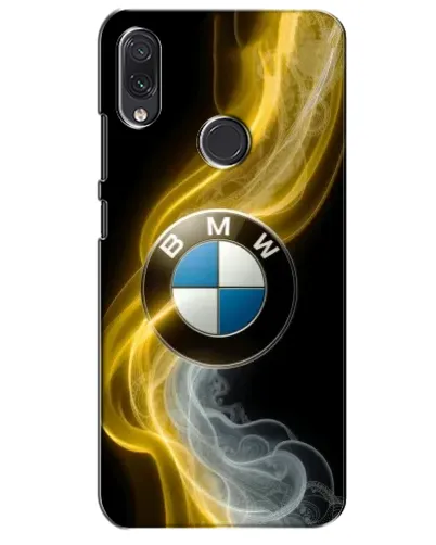 Чехол для Samsung Galaxy M01s с картинкой «Золотистый дым BMW»
