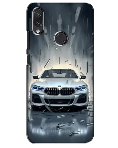 Чехол для Samsung Galaxy M01s с картинкой «BMW в свете фар»