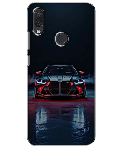 Чехол для Samsung Galaxy M01s с картинкой «BMW на мокрой дороге»