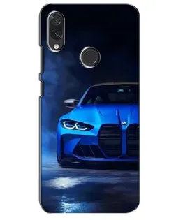 Чехол для Samsung Galaxy M01s с картинкой «Голубая BMW M4» Чехол для Samsung Galaxy M01s с картинкой «Голубая BMW M4»