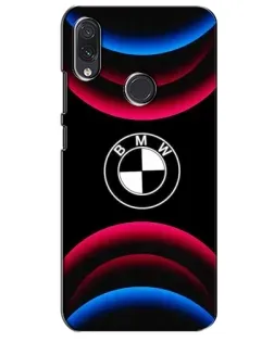 Чехол для Samsung Galaxy M01s с картинкой «Логотип BMW и неоновые дуги» Чехол для Samsung Galaxy M01s с картинкой «Логотип BMW и неоновые дуги»