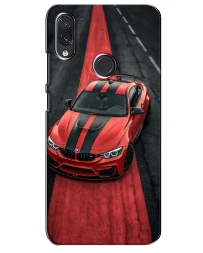 Чехол для Samsung Galaxy M01s с картинкой «BMW на красной дорожке»
