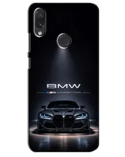 Чехол для Samsung Galaxy M01s с картинкой «BMW сквозь ночной город» Чехол для Samsung Galaxy M01s с картинкой «BMW сквозь ночной город»