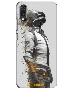 Чехол для Samsung Galaxy M01s с картинкой «PUBG — боец в пыли»