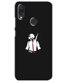 Чехол для Samsung Galaxy M01s с картинкой «PUBG — силуэт воина»