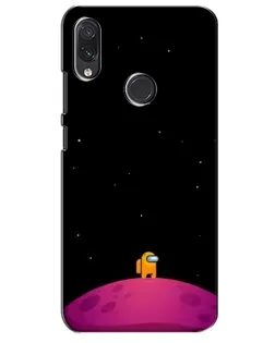 Чехол для Samsung Galaxy M01s с картинкой «Одинокий герой на планете» Чехол для Samsung Galaxy M01s с картинкой «Одинокий герой на планете»