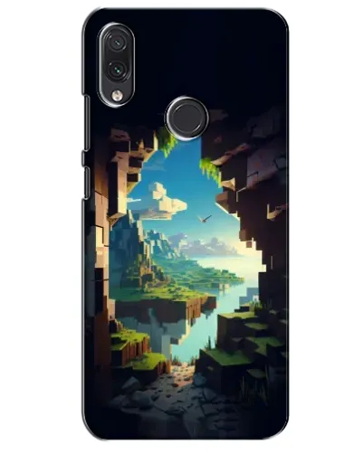 Чехол для Samsung Galaxy M01s с картинкой «Вид из пещеры»