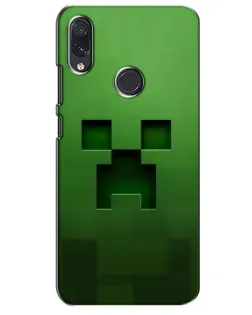 Чехол для Samsung Galaxy M01s с картинкой «Крипер микро-дизайн»