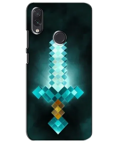 Чехол для Samsung Galaxy M01s с картинкой «Алмазный меч неон»