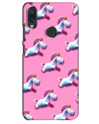 Чехол для Samsung Galaxy M01s с картинкой «Единороги на розовом»
