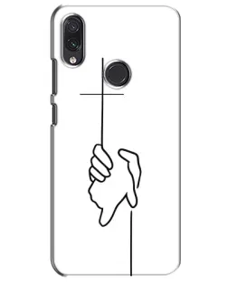 Чехол для Samsung Galaxy M01s с картинкой «Рука держит» Чехол для Samsung Galaxy M01s с картинкой «Рука держит»