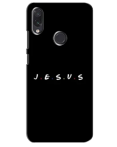 Чехол для Samsung Galaxy M01s с картинкой «Точки веры J.E.S.U.S.»